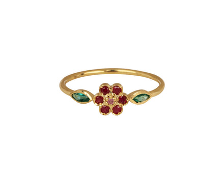 Sophie d'Agon Ruby Miniflower 1 Ring