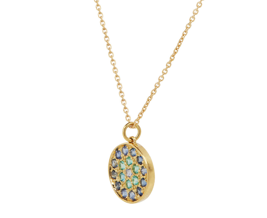 Sophie d'Agon Peacock Babystone 1 Necklace Side