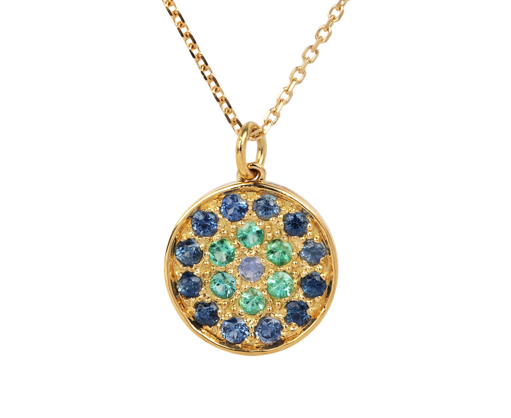 Sophie d'Agon Peacock Babystone 1 Necklace Close Up