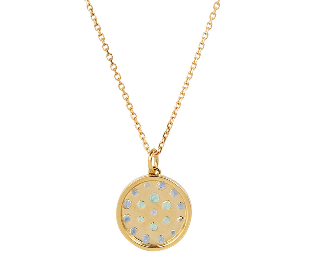 Sophie d'Agon Peacock Babystone 1 Necklace Back