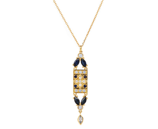Sophie d'Agon Sapphire Ava 1 Necklace