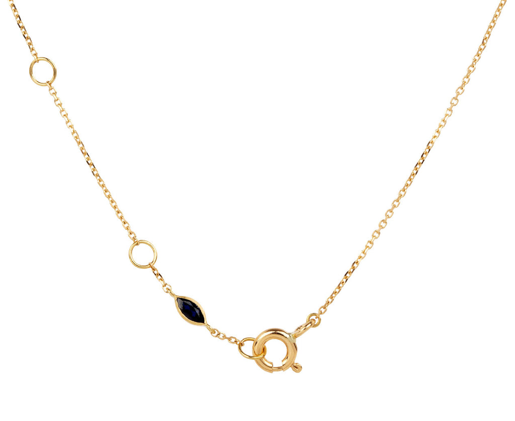 Sophie d'Agon Sapphire Ava 1 Necklace Chain Clasp