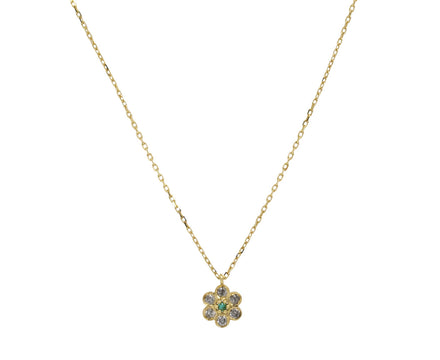 Diamond Miniflower 1 Necklace
