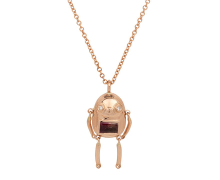 Baby Sloth Pendant Necklace