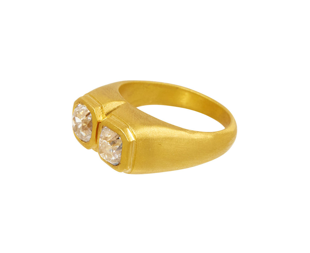 Dubble Dia Rings Darius Double Diamond Ring