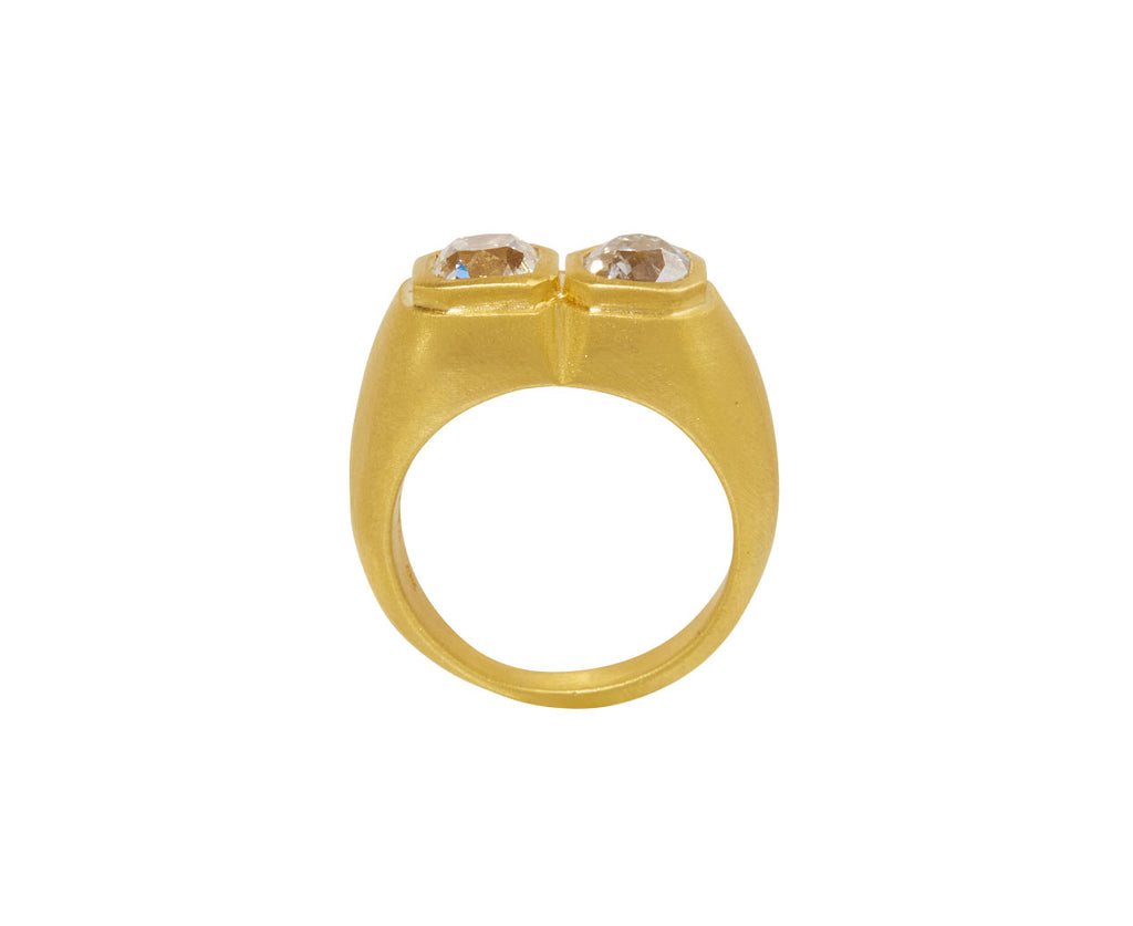 Dubble Dia Rings Darius Double Diamond Ring