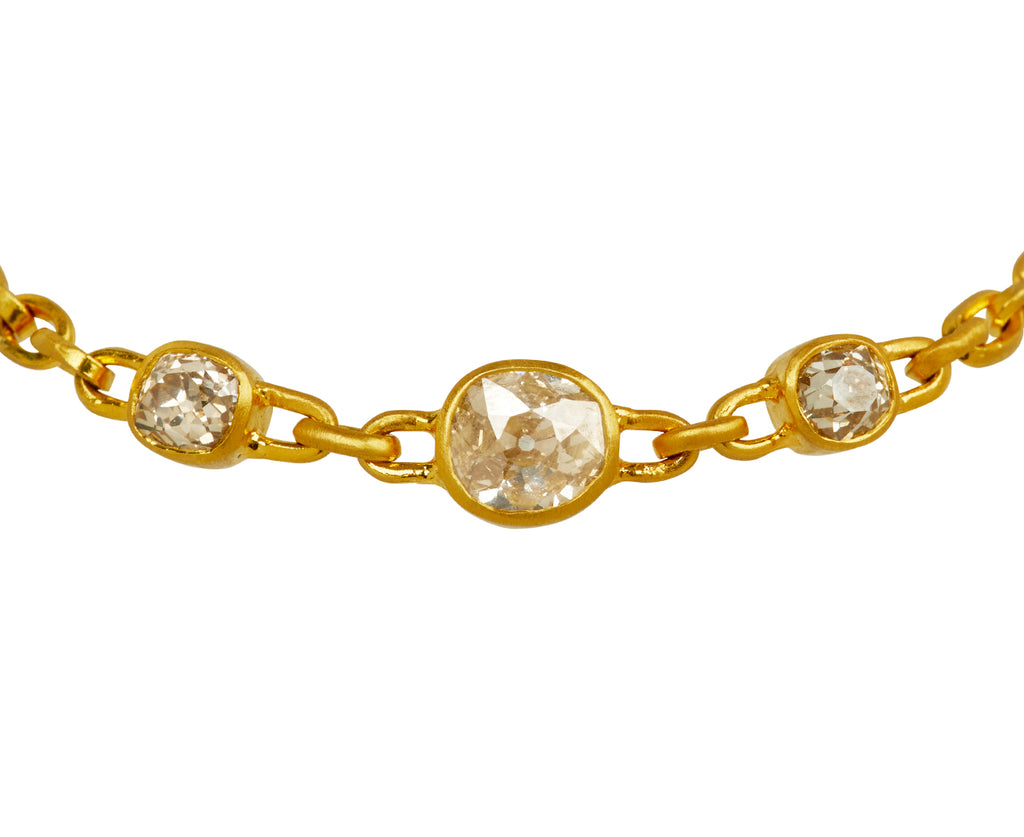 Triple Diamond Fairy Chain Bracelet