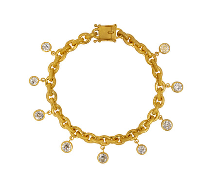 Diamond Veil Oversized Signature Chain Bracelet