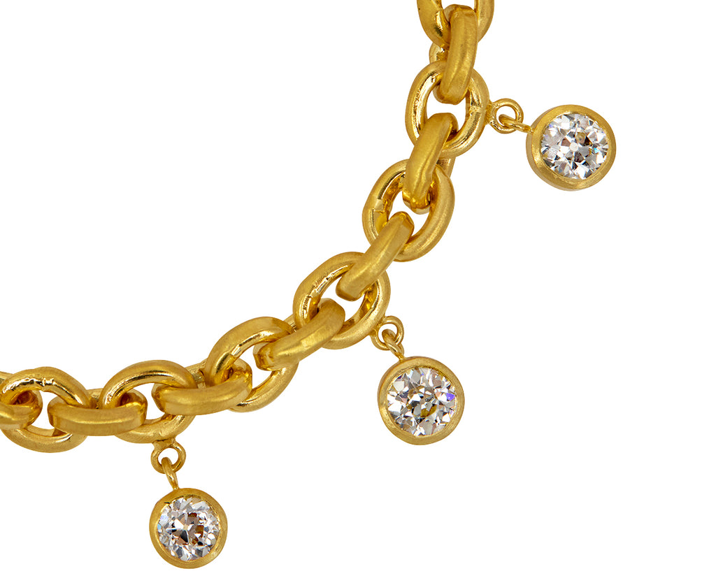 Diamond Veil Oversized Signature Chain Bracelet