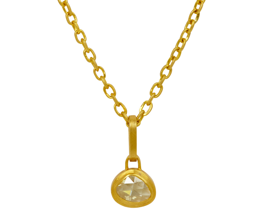 Rose Cut Diamond Ziggurat Pendant ONLY