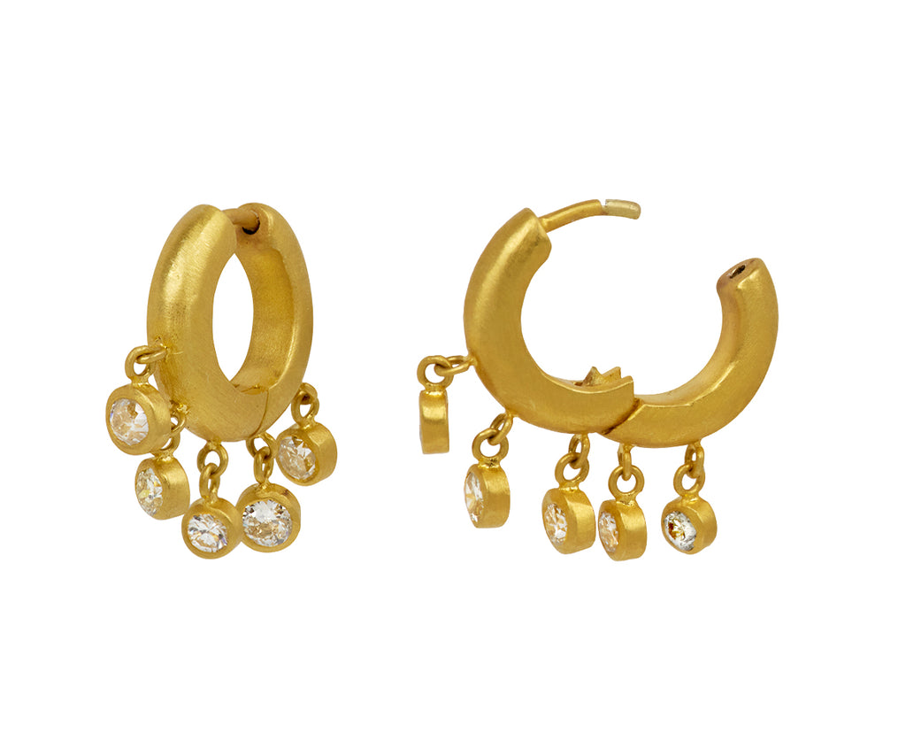 Diamond Veil Signature Hoop Earrings