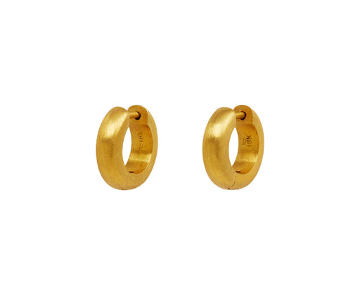 Miniature Signature Hoop Earrings