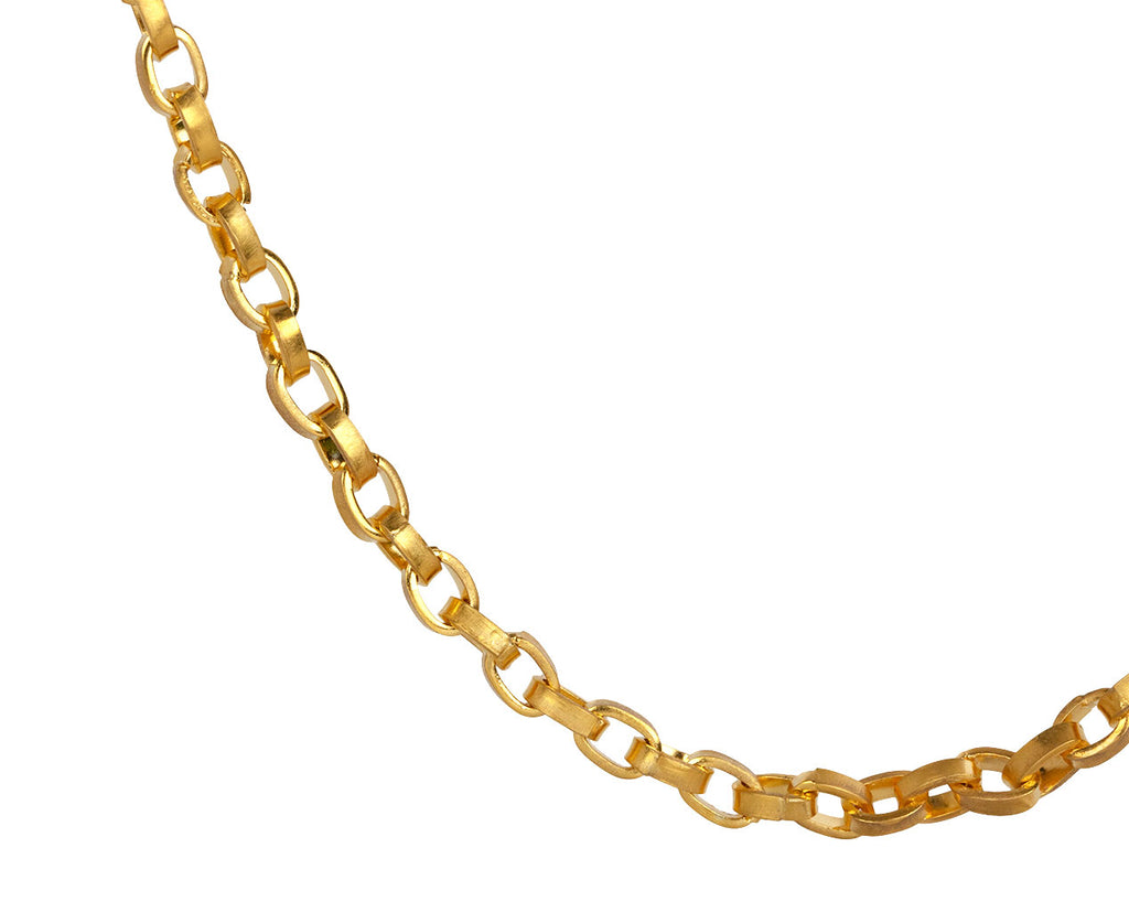 Darius Long Signature Chain Necklace Close Up