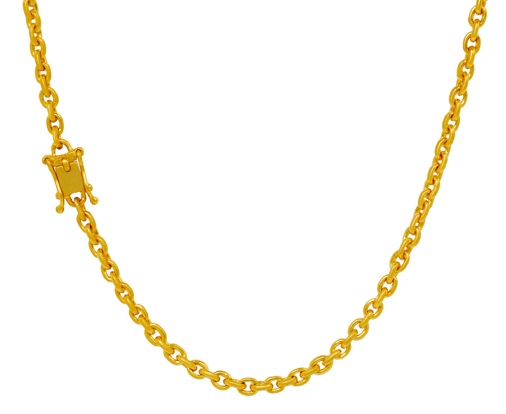 Diamond Briolette Diamond Drop Fairy Chain Necklace