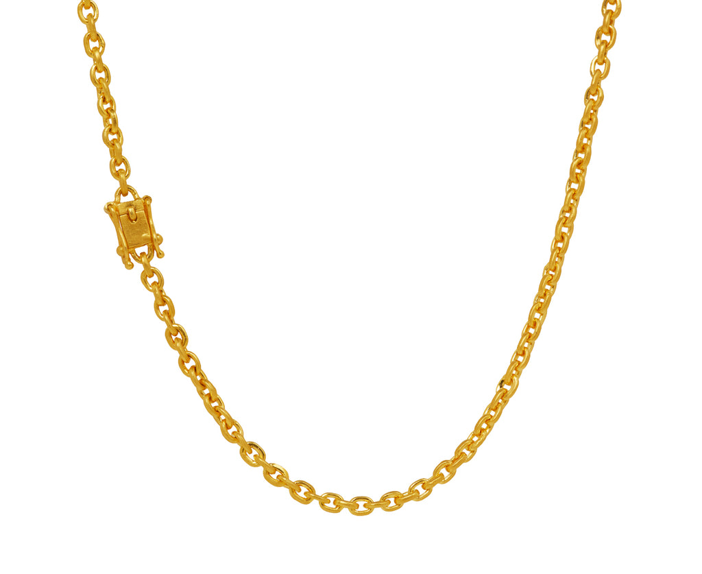 Champagne Diamond Drop Fairy Chain Necklace - TWISTonline 