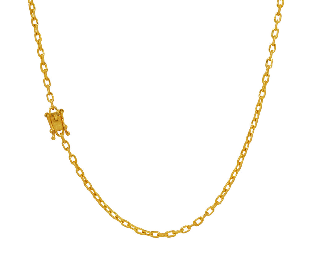 Mini Fairy Chain Diamond Briolette Necklace - TWISTonline 