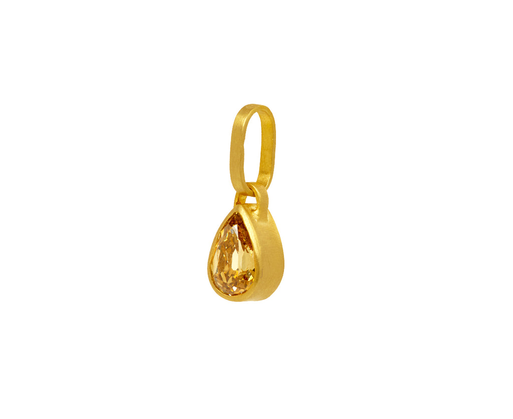 Fancy Brown Yellow Diamond Pendant ONLY