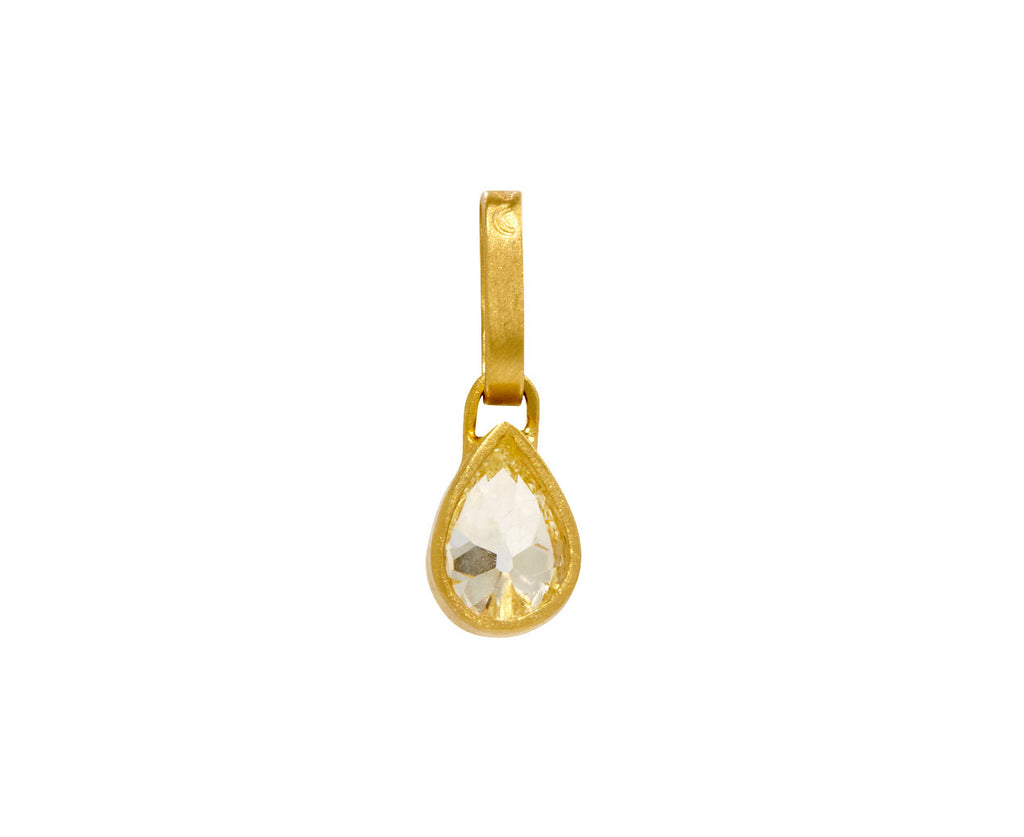 Chubby Pear Shaped Diamond Pendant ONLY