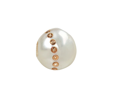 Dezso Pearl and Diamond Bead ONLY
