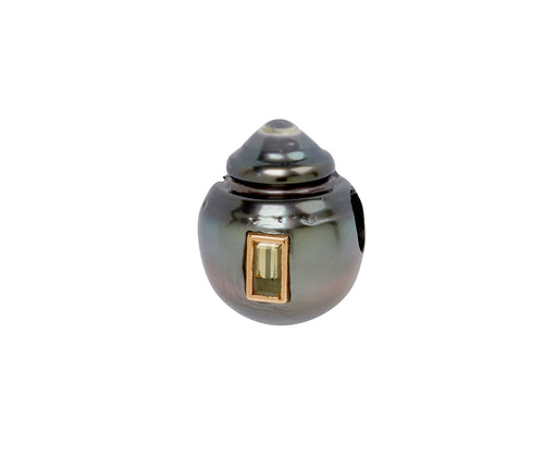 Dezso Grey Pearl and Beryl Bead ONLY