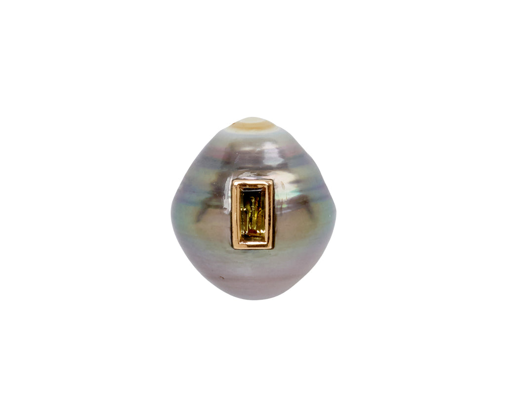 Dezso Grey Pearl and Beryl Bead ONLY