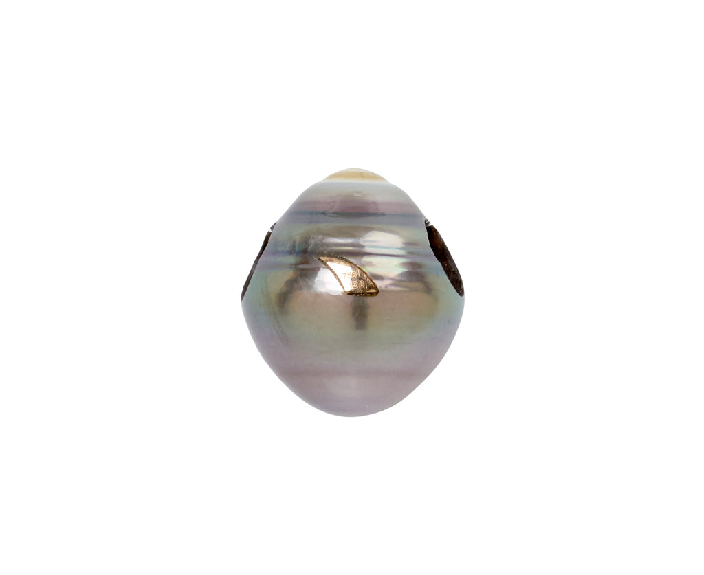 Dezso Grey Pearl and Beryl Bead ONLY - back