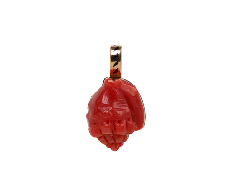 Dezso Coral Shell Pendant ONLY