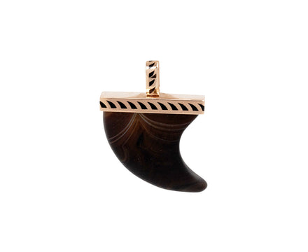  Dezso Agate Short Fin Pendant ONLY