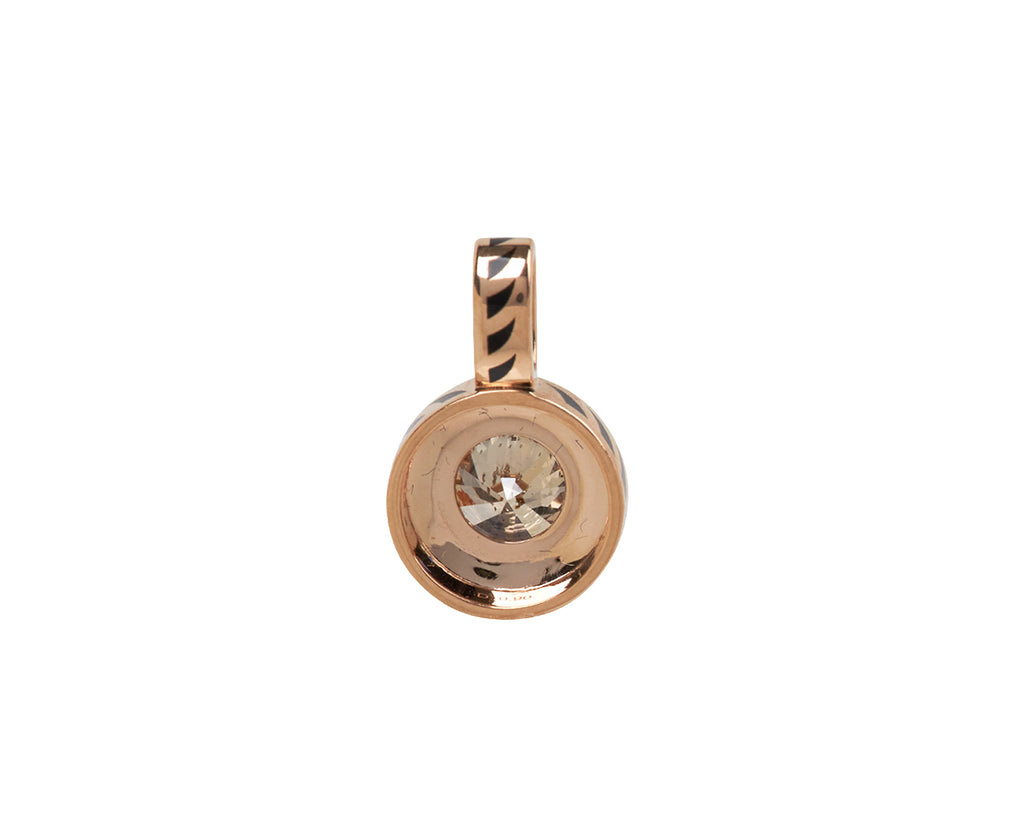 Dezso Diamond Pendant ONLY - Back View