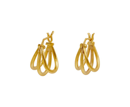 Jane Diaz Small Triple Hoop Earrings