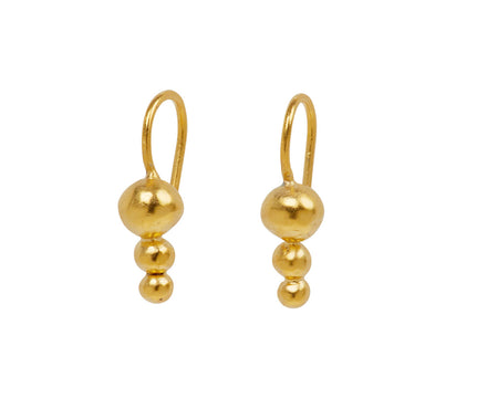 Jane Diaz Graduated Ball Drop Earrings