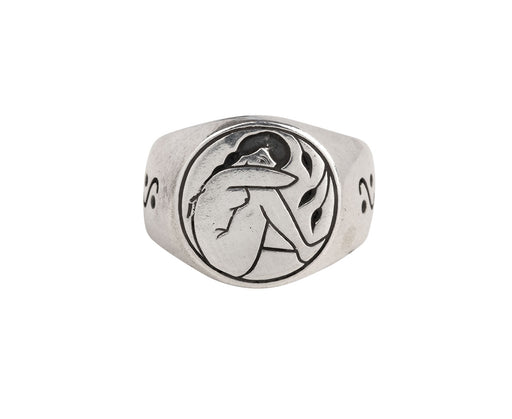 Bather Signet Ring