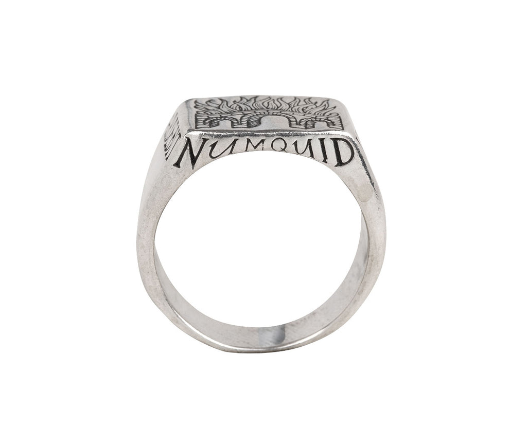 Burning Bridges Signet Ring