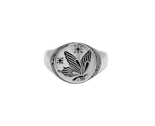 Digby & Iona Butterfly Signet Ring