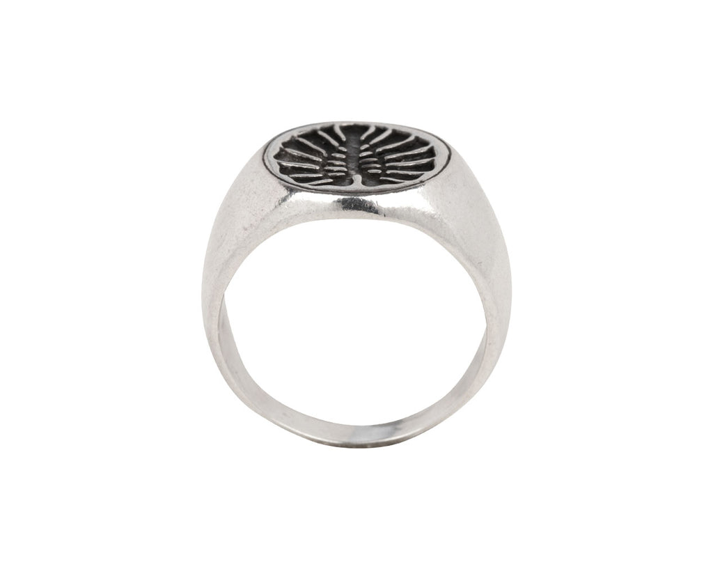 Monstera Signet Ring