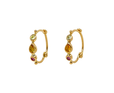 Dorette Bo Anneaux Simple Hoop Earrings