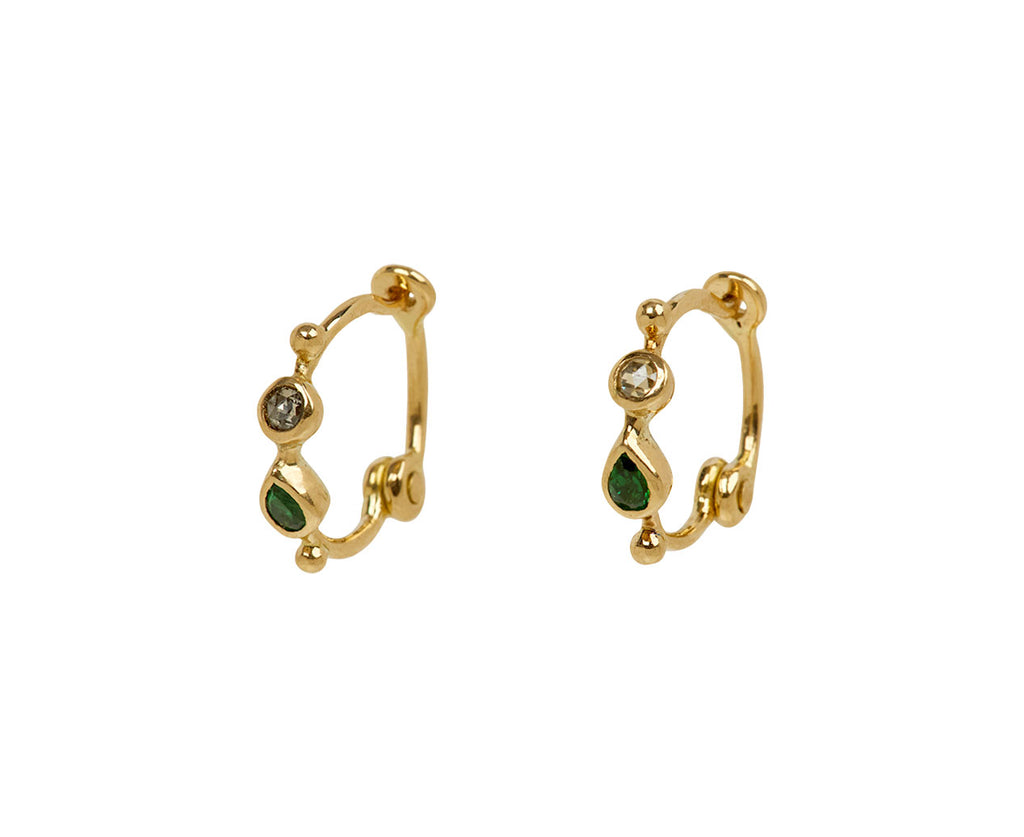 Dorette Bo Anneaux Simple Hoop Earrings