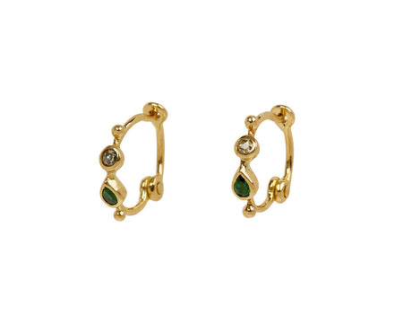 Dorette Bo Anneaux Simple Hoop Earrings