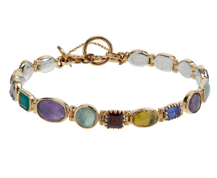 Multi Gemstone Souple Bracelet