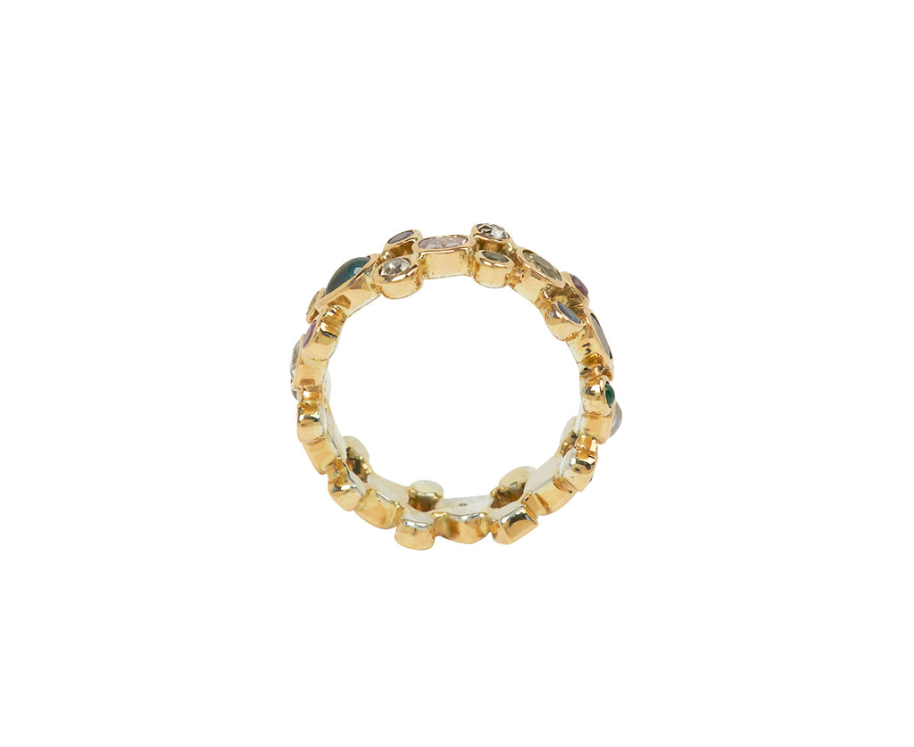 Multi Gem Bague Moucharabieh Ring