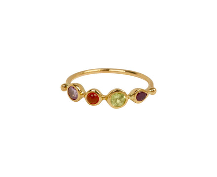 Dorette Multi Gem Bague Simple Ring