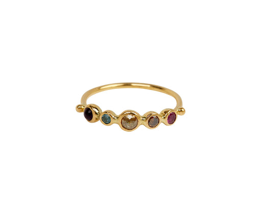 Dorette Multi Gem Bague Simple Ring