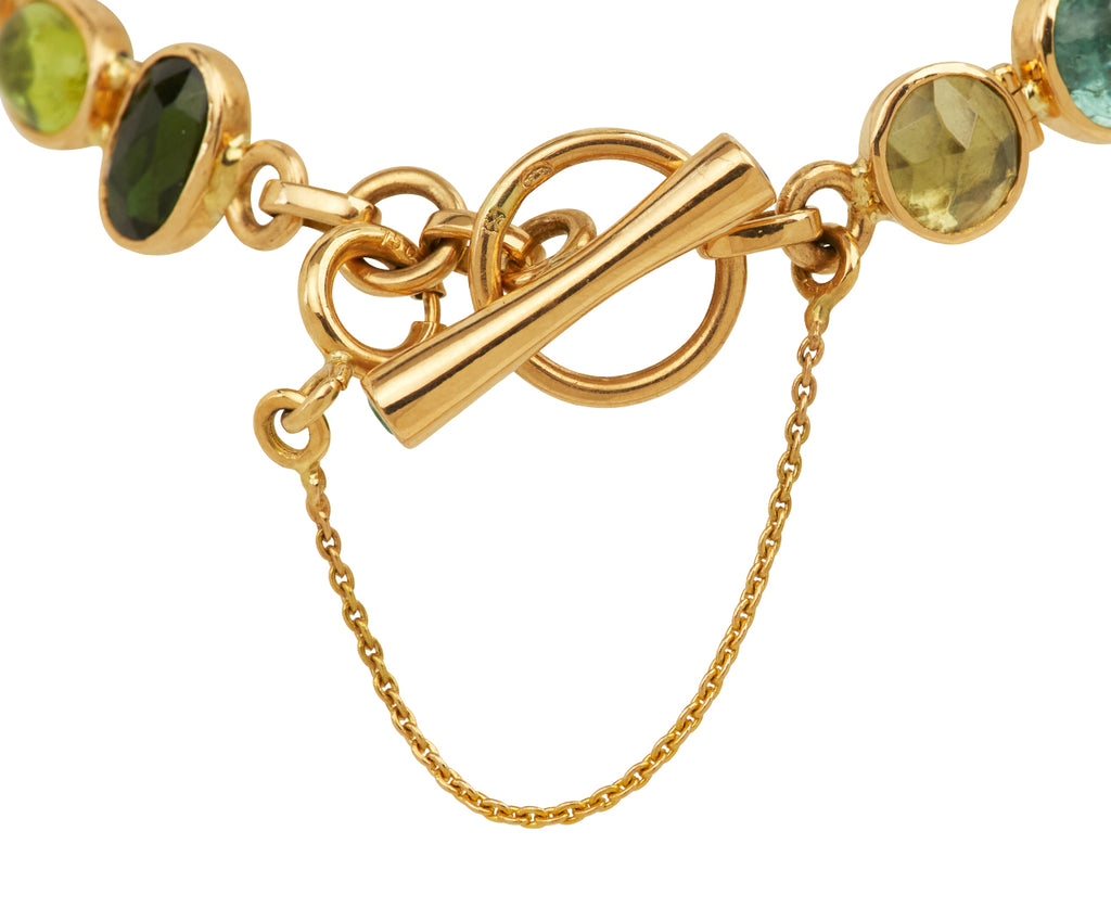 Dorette Multi Gemstone Souple Bracelet - closure