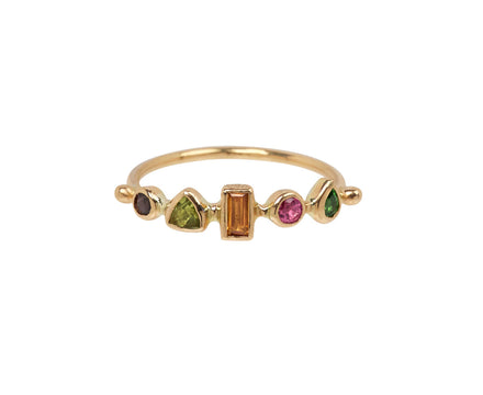 Rainbow Bague Simple Ring