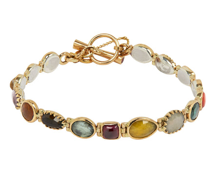 Multi Gem Souple Bracelet