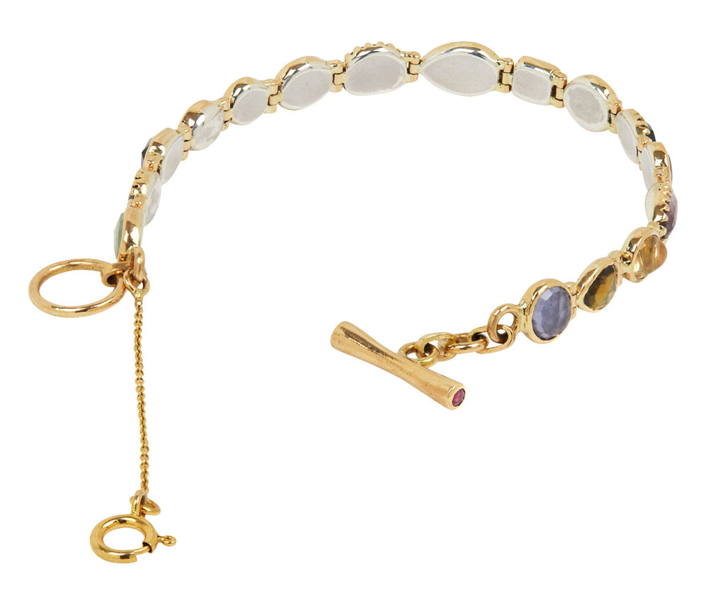 Multi Gem Souple Bracelet
