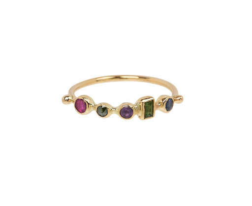 Rainbow Bague Simple Ring