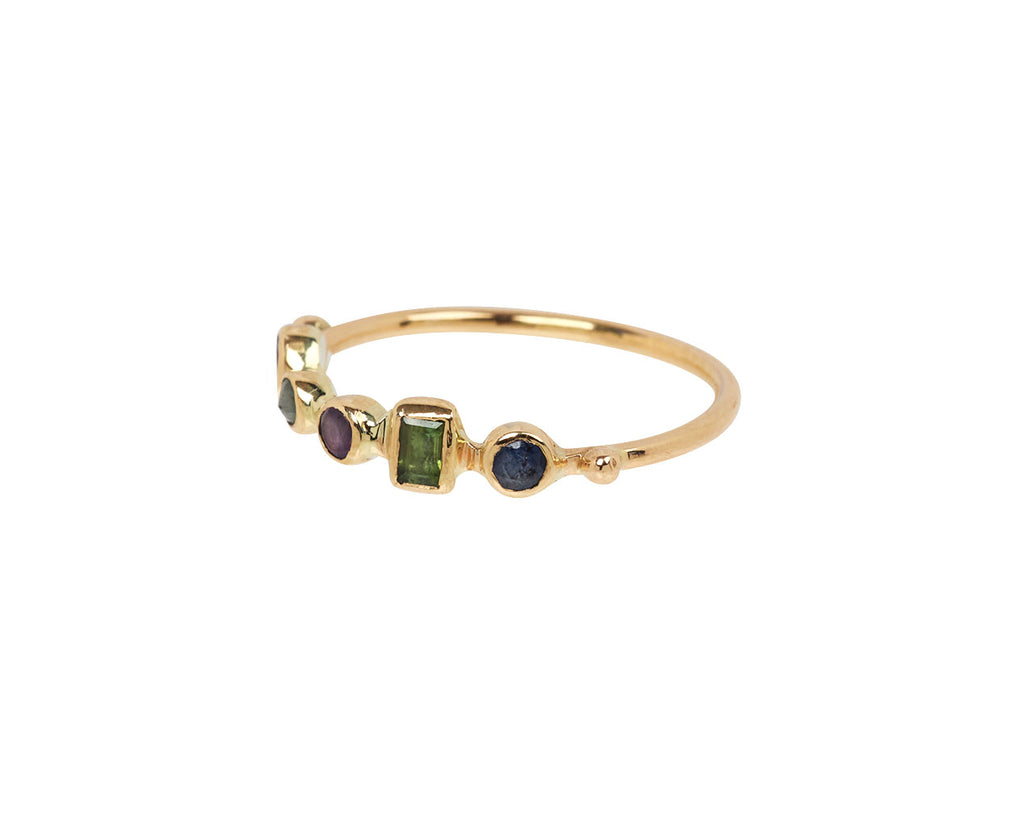 Rainbow Bague Simple Ring