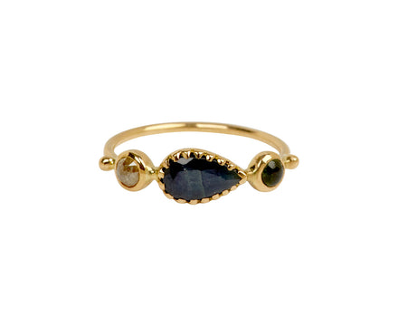 Dorette Multi Gem Bague Simple Ring