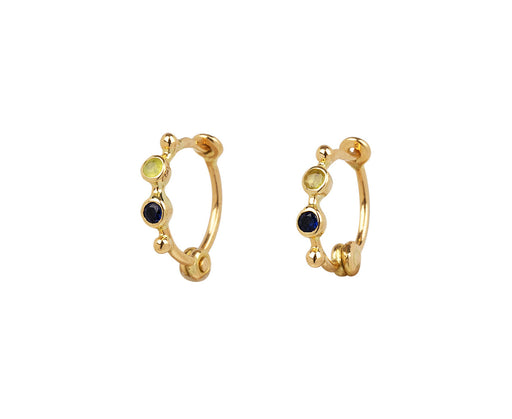 Bo Anneaux Simple Hoop Earrings